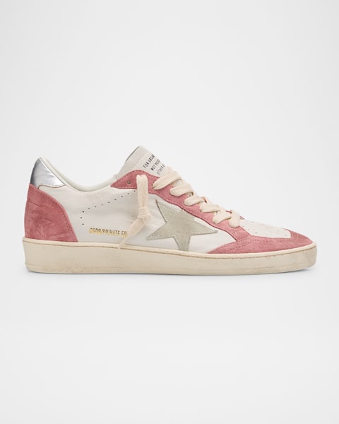 Ball Star Leather Low-Top Sneakers