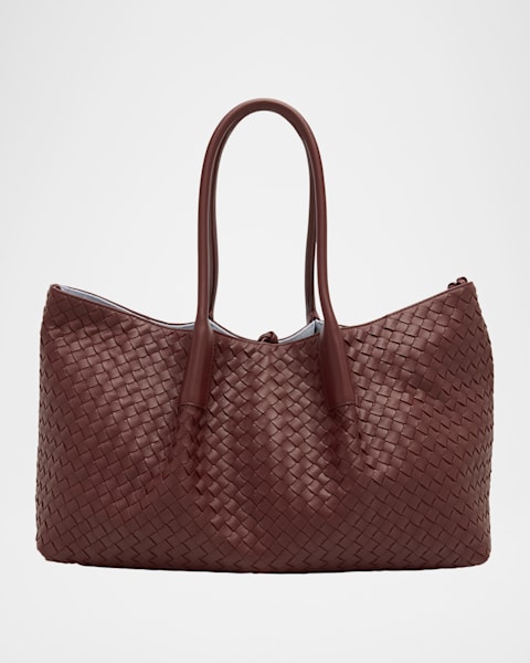 Bottega Veneta Dustbag Suede Pouch Bag | Neiman Marcus