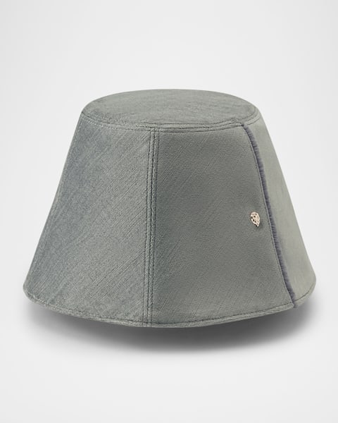 Logo Denim Bucket Hat