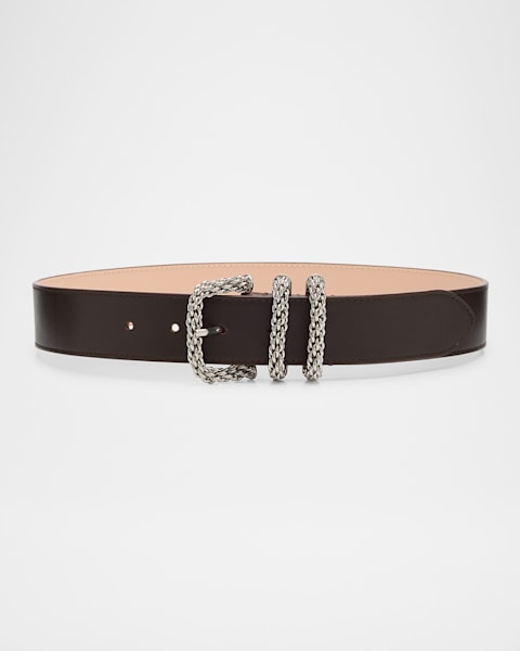 【関税込み】BY FAR ブラック Moore ベルト Moore Black Semi Patent Leather Belt – BY FAR