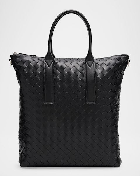 Bottega Veneta Men's Classic Intrecciato Messenger Bag Bottega Veneta Men's Classic Intrecciato Messenger Bag