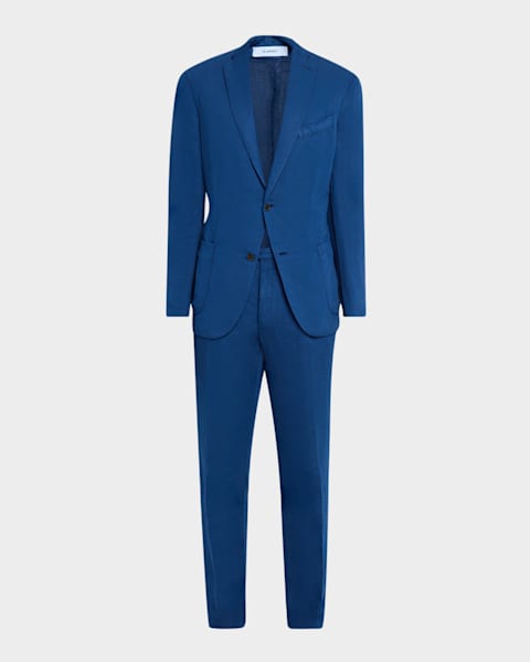 Brunello Cucinelli Men's Solid Linen Suit | Neiman Marcus