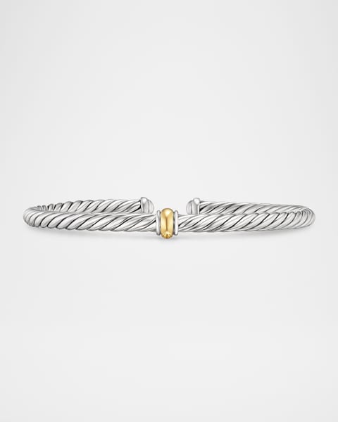 4mm Cable Flex Bracelet in 18K Gold