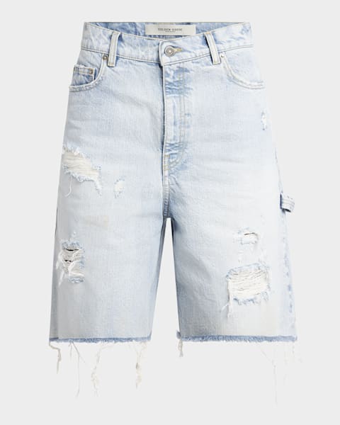 Golden Goose Journey Shade-Effect Crystal Jeans | Neiman Marcus