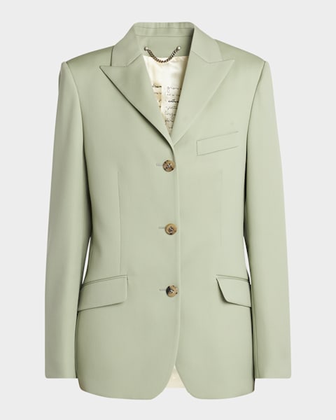 Golden Goose Double-Breasted Wool Blazer | Neiman Marcus