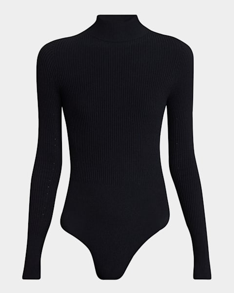 【送料&関税込】Khaite Tallin Bodysuit KHAITE Tallin Bodysuit | Black | FARFETCH