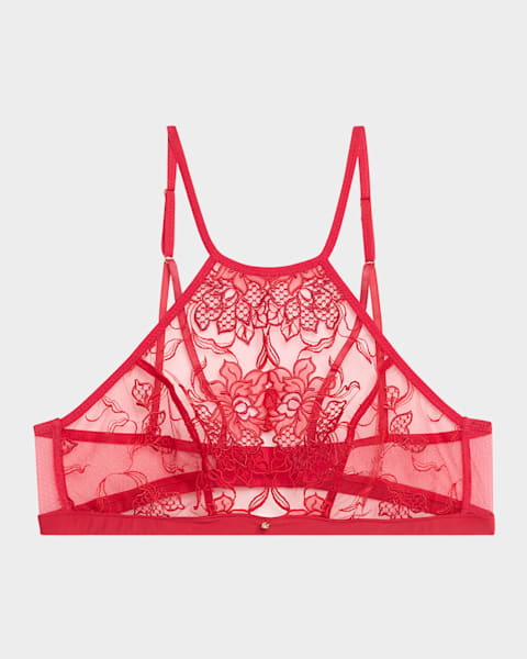 Lise Charmel Charming Three-Part Guipure Lace Bra | Neiman