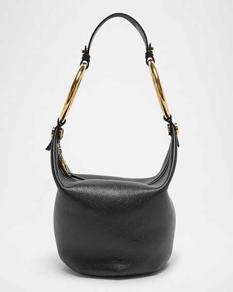 ブレスレット CHLOE SMALL WOODROSE LEATHER BRACELET BAG Chloé Small woodrose leather Bracelet bag | TheDoubleF