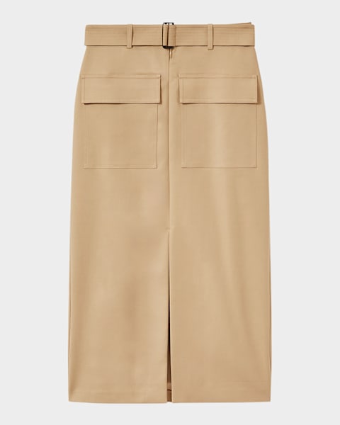 Co Cargo Wrap Skirt | Neiman Marcus