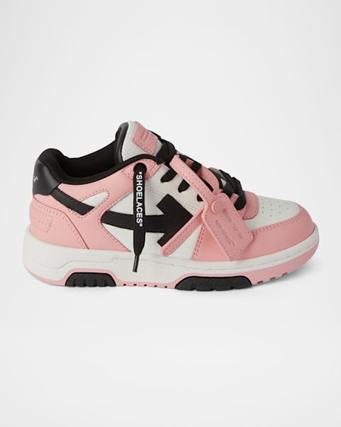 Superstar Mixed Leather Low-Top Sneakers, Toddlers/Kids
