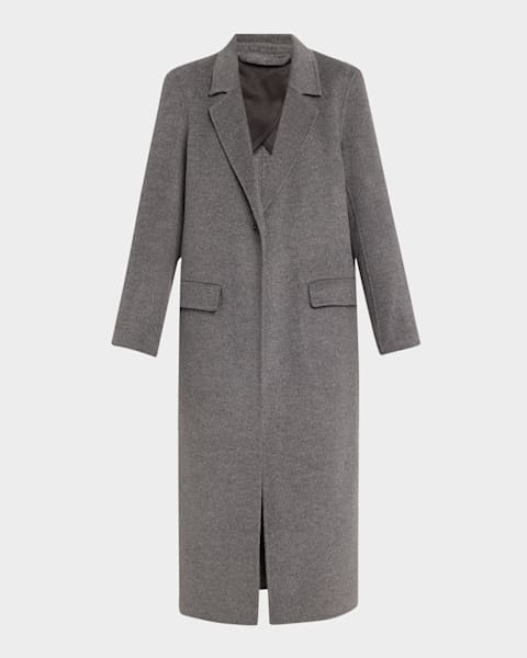 Toteme Double-Wool Cocoon Coat | Neiman Marcus