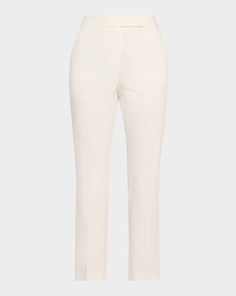 Max Mara Ninfa Wool Wide-Leg Pants | Neiman Marcus