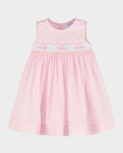 Girl's Butterfly Bliss Embellished Bubble Dress, Size 0M-24M