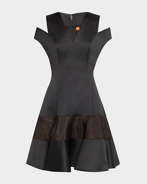 新作【Rebecca Vallance】Chelsea embellished cutout dress Rebecca Vallance Chelsea embellished cutout bustier dress