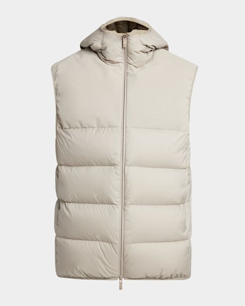 Moncler Men's Contrin Puffer Vest | Neiman Marcus