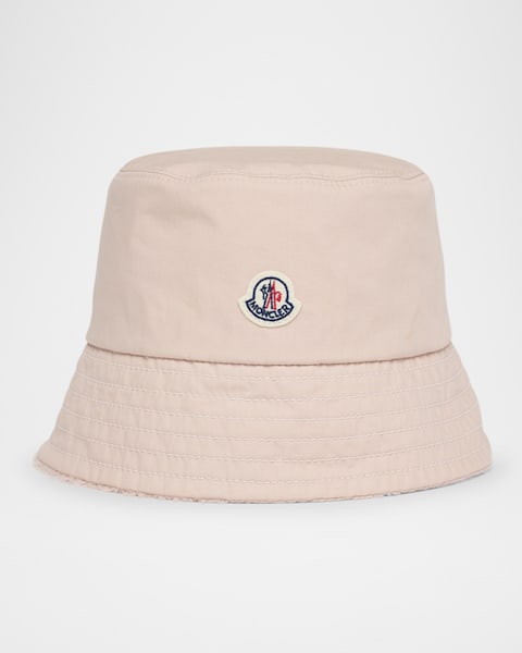 Moncler Quilted Logo Bucket Hat | Neiman Marcus