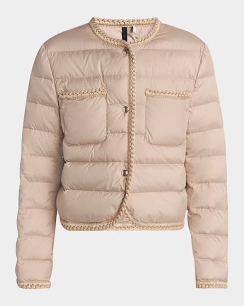 Moncler Moka Shiny Fitted Puffer Coat with Hood | Neiman Marcus Moncler Moka Shiny Fitted Puffer Coat with Hood | Neiman Marcus