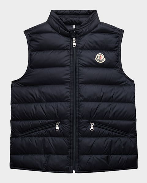 格安 Ghany Kid's Moncler Quilted 8-14 Size Vest, Down Puffer その他