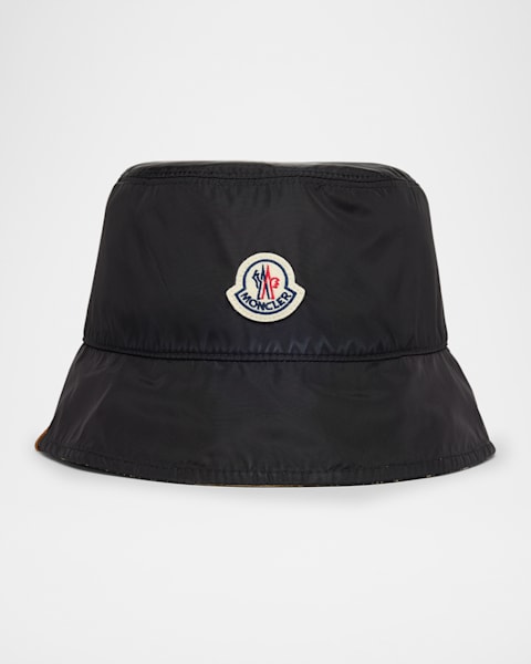 Moncler Logo Bucket Hat | Neiman Marcus