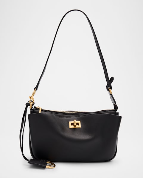 バッグ BALENCIAGA suede leather shoulder bag Balenciaga Suede Shoulder Bag - Brown Shoulder Bags