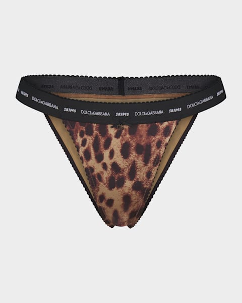 Cotton Jersey 3-Pack Thongs