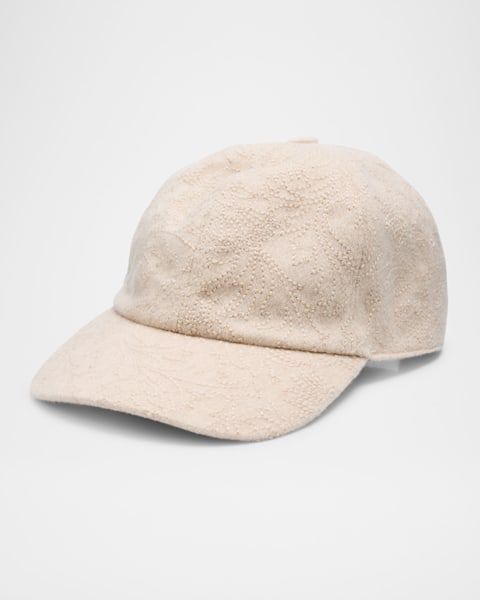 Courreges Re-Edition Vinyl Baseball Cap | Neiman Marcus