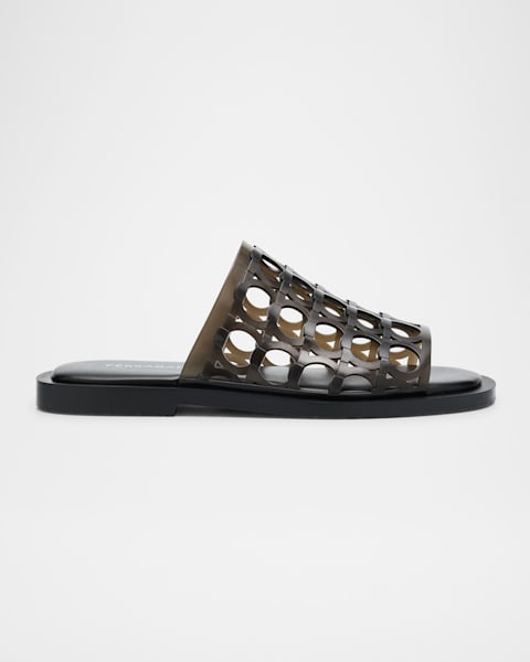 サンダル・ミュール FERRAGAMO SLIDE SANDAL WITH LOGO Slide with logo - Women | Ferragamo