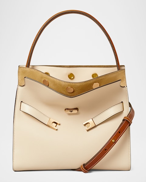 Tory Burch Lee Radziwill Petite Double Bag | Neiman Marcus