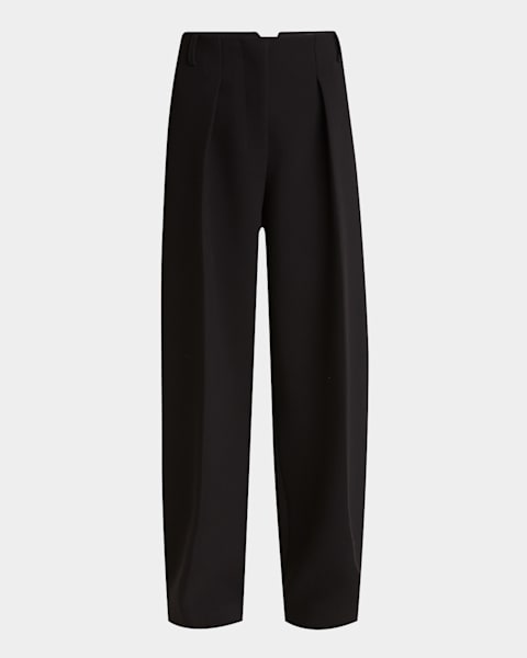 【一部予約販売中】 Jacquemus Le Pantalon Ovalo Pleated Wide-Leg Trousers パンツ