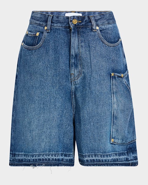 ショートパンツ JW ANDERSON Woman Short Blue SR0117PG1730 770 JW Anderson SHORT CARGO $324.45 USD - Biffi Boutiques