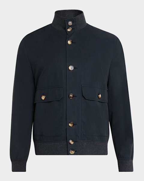 特別セーフ Brunello Cucinelli Jacket Water-Resistant Hooded Nylon Men's ジャケット・アウター