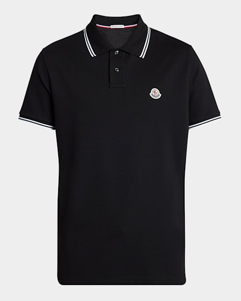 Men's Logo Script Short Sleeve Polo