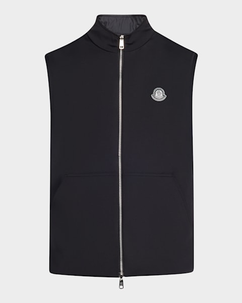 Moncler Grenoble Men's Tongass Down Field Vest | Neiman Marcus