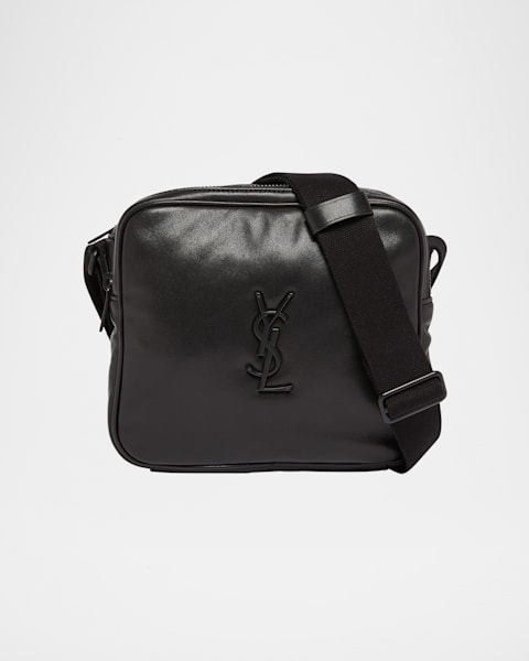 Saint Laurent Men's Bag City Nylon Crossbody Bag | Neiman Marcus