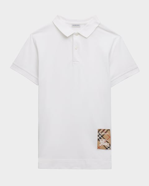 Boy's Johane Pique EKD Polo Shirt, Size 3-14