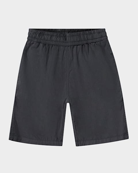 Boy's Medusa Stamp Fleece Shorts, Size 2-5