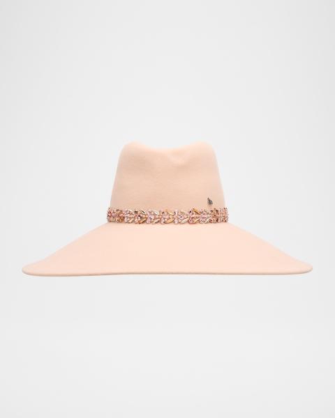 Maison Michel New Abby Tweed Sailor Hat | Neiman Marcus