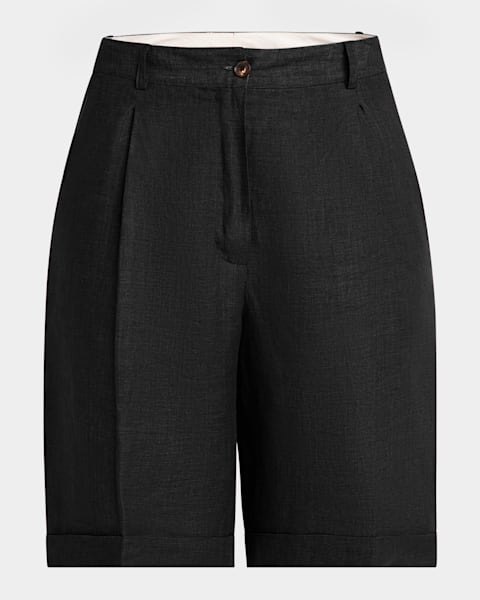 【関税＆送料込み】Jil Sander Linen Bermuda Shorts 6323425e632aa1086d314217c4e3fa