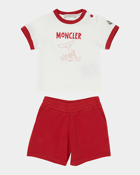 Boy's Tri-Color Bell Logo Graphic T-Shirt, Size 6M-3