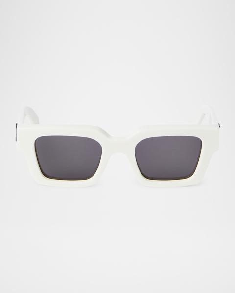 Off-White Virgil Arrows-Logo Square Sunglasses | Neiman Marcus display picture 3