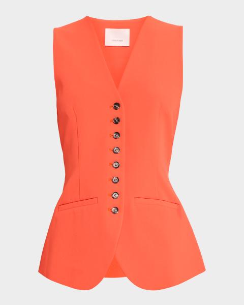 Veronica Beard Benny Tailored Vest | Neiman Marcus