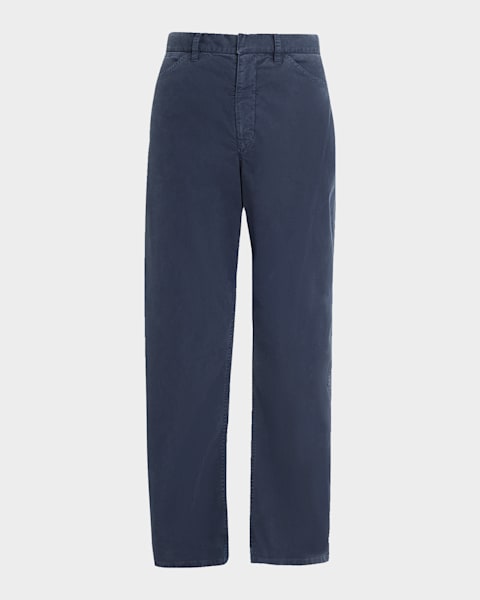 Theory Admiral Crepe Relaxed Straight-Leg Pants | Neiman Marcus