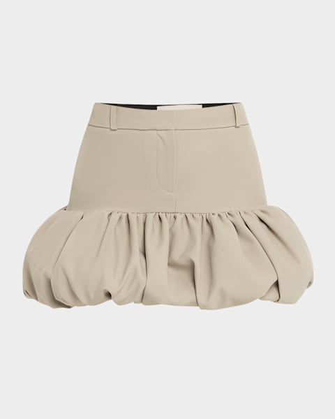 ワンピース EMPORIO ARMANI Women Mid Skirts EW000829AF10206U8011 BEIGE Emporio Armani Straight Stretch Cotton Midi Skirt | Neiman