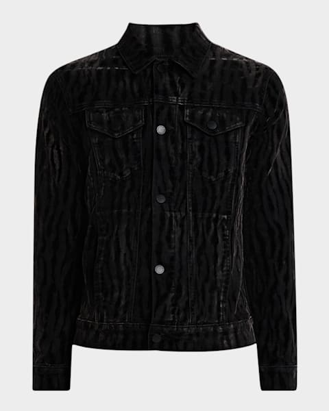 デニムジャケット Dsquared2 Heritage Boxy Jean Jacket In Denim Dsquared2 Men's Heritage Boxy Jean Jacket | Neiman Marcus