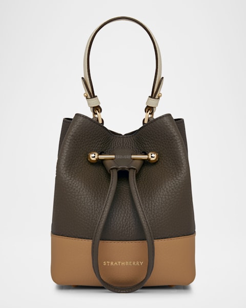 Burberry Check Drawstring Pouch Bag | Neiman Marcus