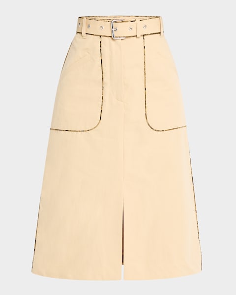スカート TOM FORD fine cashmere cotton rib - 12gg skirt nm_5029556_100147_m
