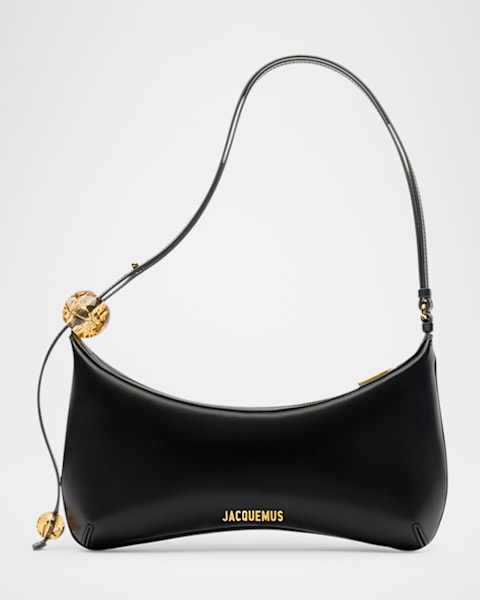 Jacquemus Le Petit Bambimou Zebra Canvas Shoulder Bag