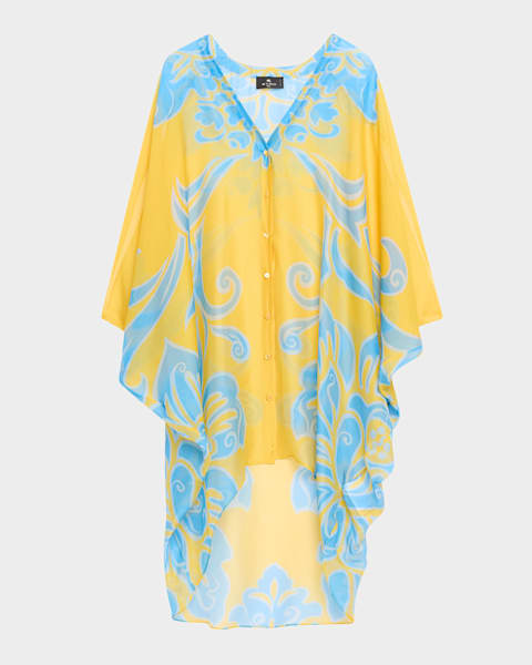 【送料&関税込】Etro Cover-up Dress Etro Tunic Beach Coverup | Neiman Marcus