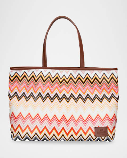 Missoni Small Zigzag Tote Bag | Neiman Marcus