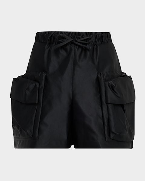 【関税＆送料込み】Moschino Wool Shorts Moschino Men's Bear Logo Sweat Shorts | Neiman Marcus